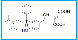 FESOTERODINE DIOL (R)-ISOMER / TOLTERODINE DIOL FUMARATE /  FESOTERODINE DIOL FUMARATE